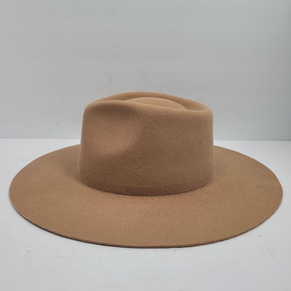 Patina Women's Tan Wool Felt Handcrafted Hat Size Small - Picture 5 of 10